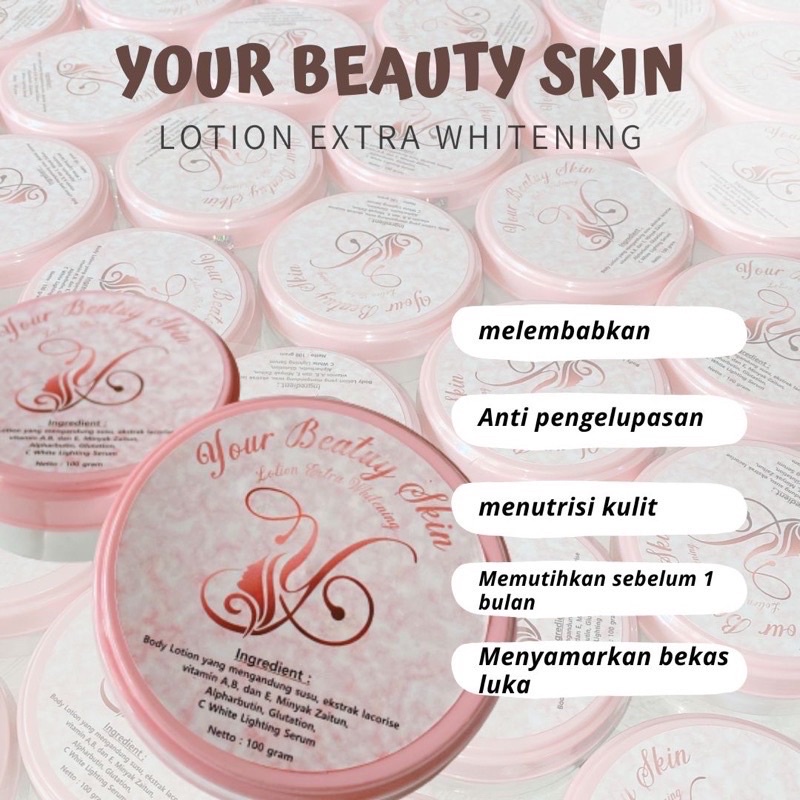 Your Beauty Skin Lotion Pink