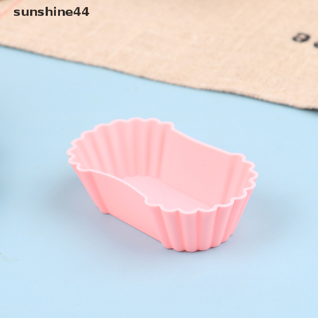 Sunshine 3pcs / Set Piring Makan Bento Bahan Silikon Tahan Panas Reusable