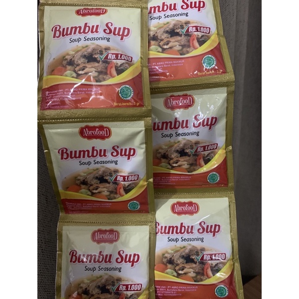 

Bumbu Sup Abrofood renteng