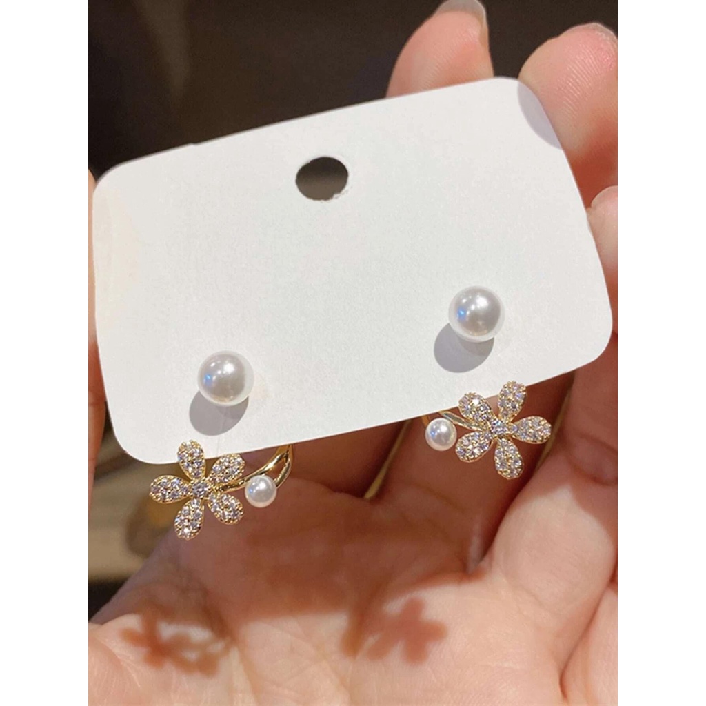 Anting Tusuk Klip Minimalis Korea Fashion Dalika