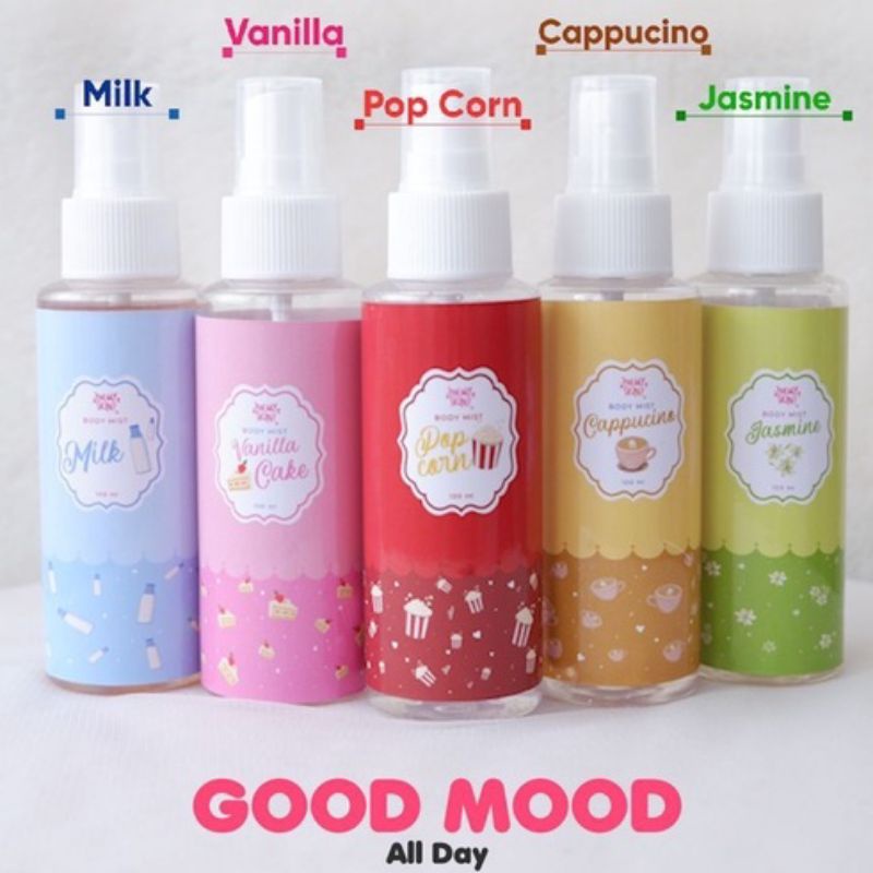 body mist ohmyskin new series! bodymist food series ohmyskin