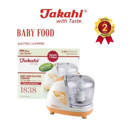 TAKAHI Food Chopper | Blender Makanan Bayi | Food Processor MPASI