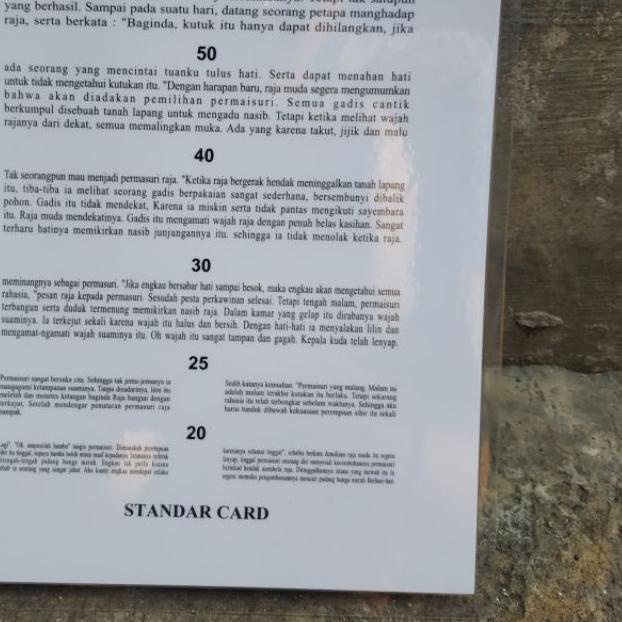 Kartu Jaeger, Reading Card, Jaeger Card (SUDAH DI LAMINATING)