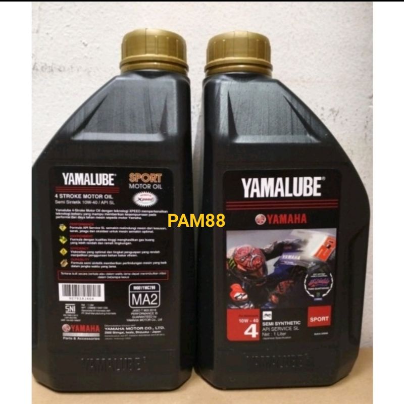 OLI YAMALUBE SPORT ukuran 1 liter...1 dus isi 24 btl