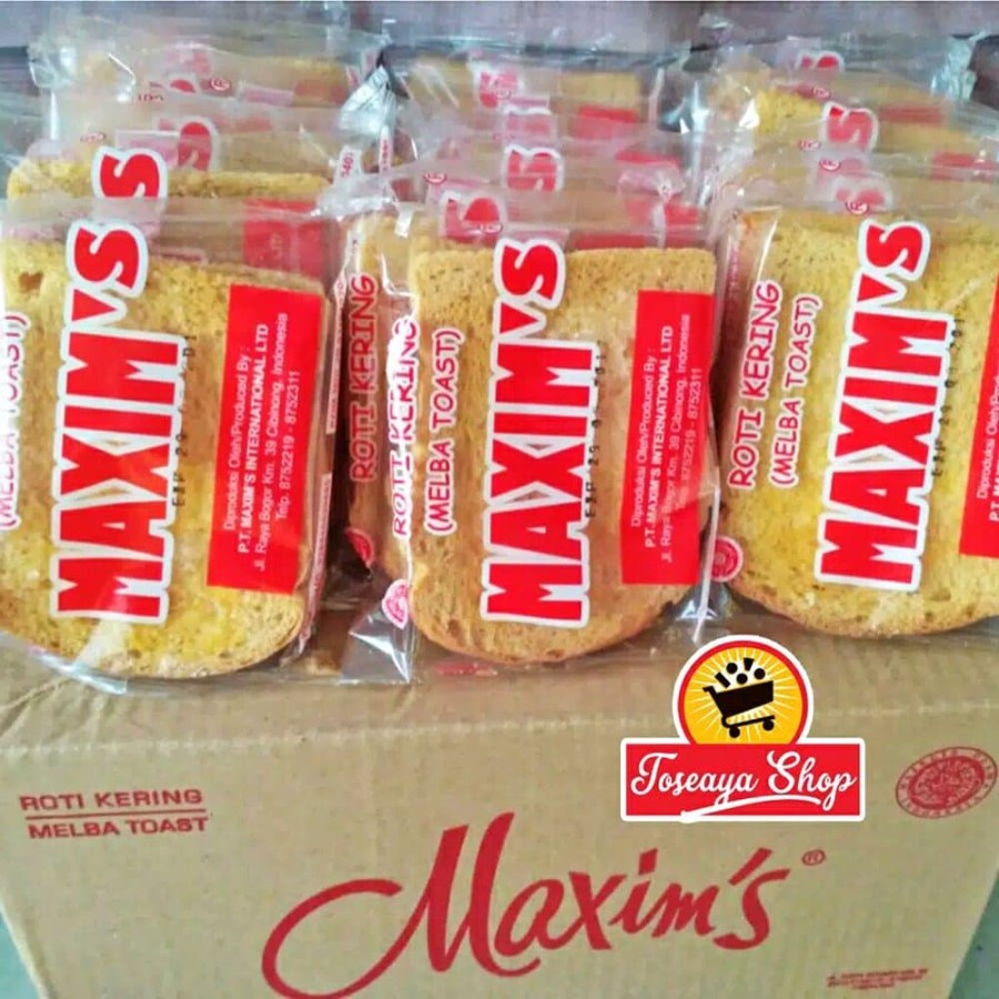 

Roti Kering Maxim Melba Toast Maxims Roti Cemilan - MF AKSESORIS MOTOR