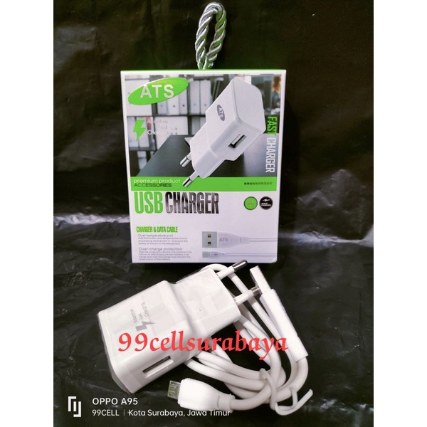 Charger ATS 1 USB Fast charging micro USB