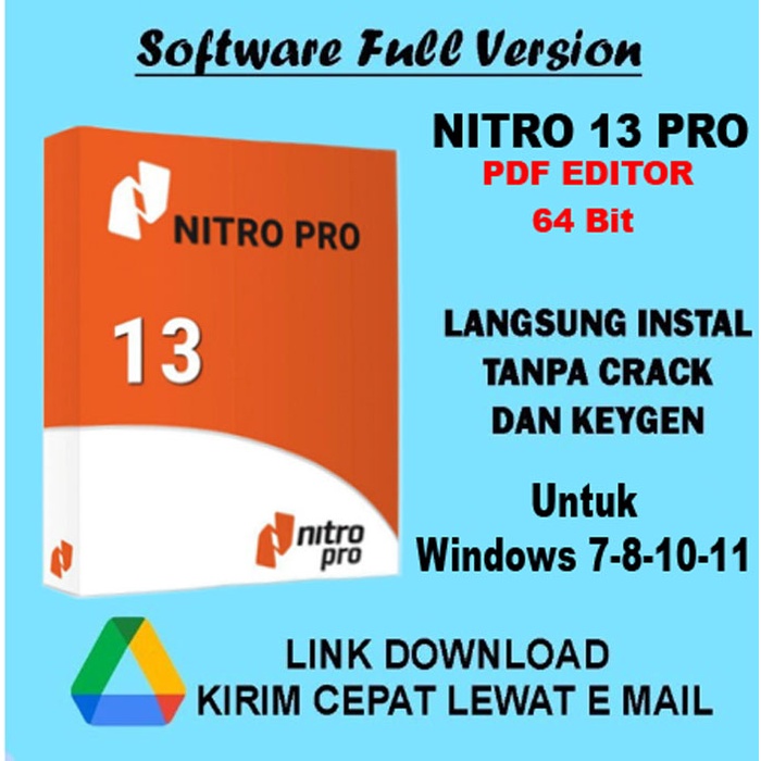 NITRO 13 PDF EDITOR PRO Full Version Lifetime