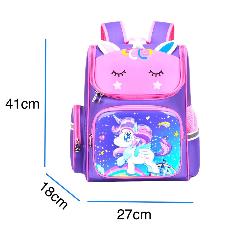 Tas Ransel Anak Sekolah Import Sd Tas unicorn 00350