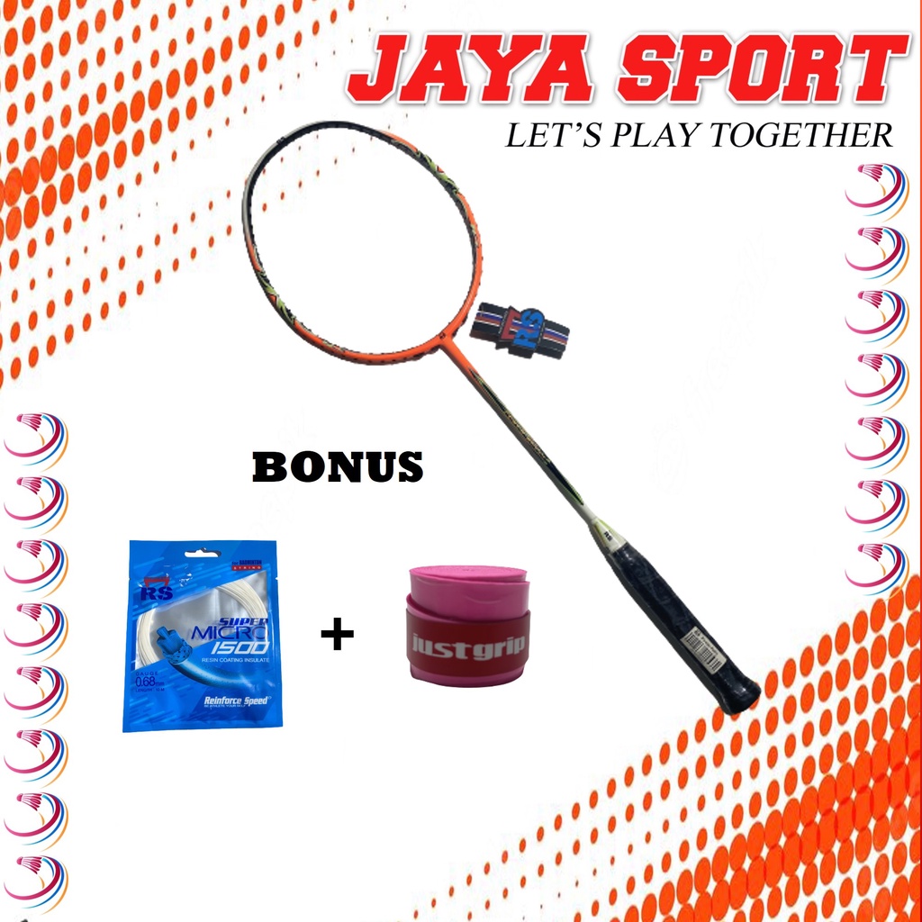 Raket Badminton Raket Bulutangkis Reket Badminton Reket Bulu Tangkis RS Powerrally