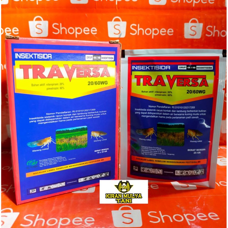 Insektisida TRAVERSA 20/60 25gr