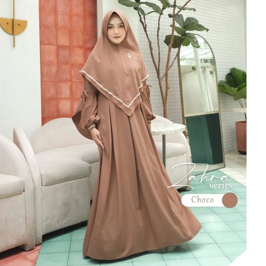 Murah ABA agen baju dress muslim GAMIS  wanita POLOS CITRA EMBOS XL Keren