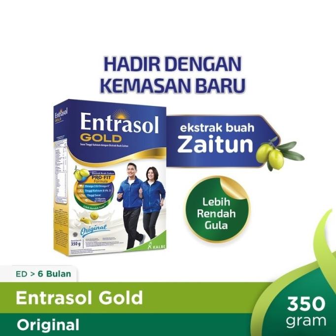 

[ COD ] ENTRASOL GOLD PLAIN ( TAWAR) 370 GRAM