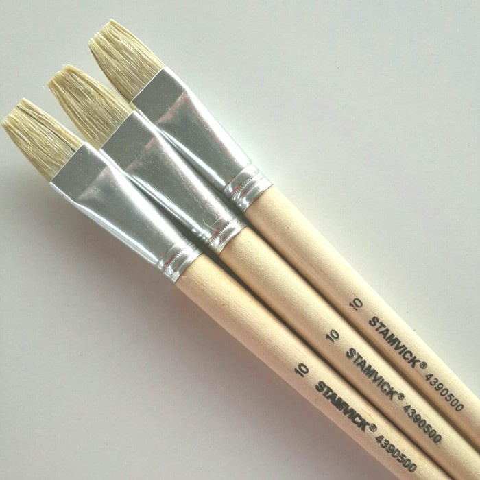 

Promo Bulan Ini Kuas Lukis Gepeng No.10 Stamvick Kualitas Premium Limited