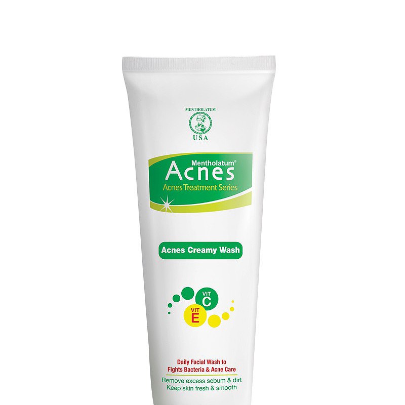 Acnes Creamy Wash - Facial Wash 100ml &amp; 50ml