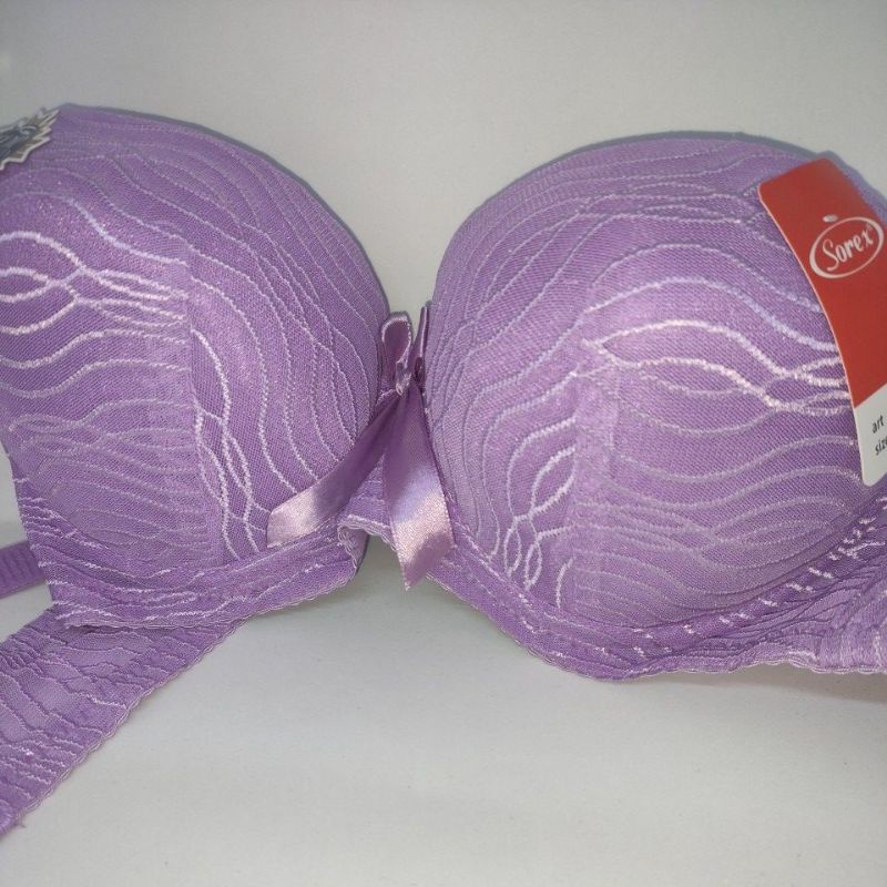 Sorex Bra Set (BH+CD) 17117 cup 3/4 setara B-C,  busa,  kawat kait 3 (36-42)