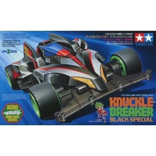 Tamiya Mini4WD 19608 Knuckle-Breaker Black Special