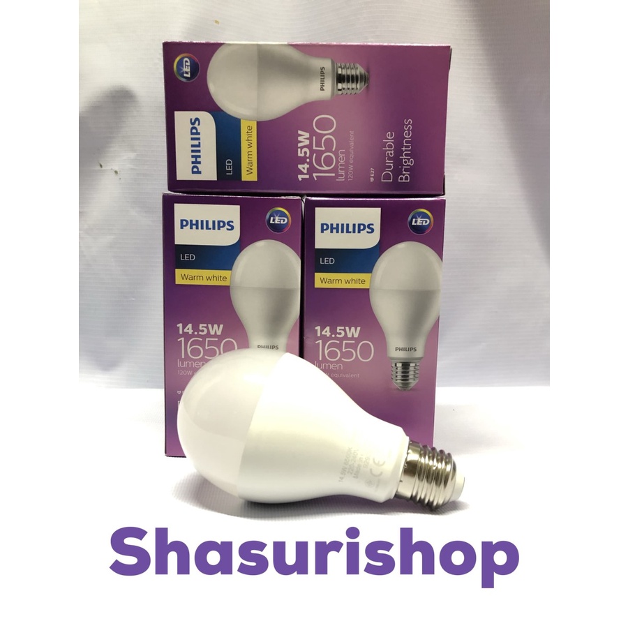 PHILIPS LED MYCARE 14,5 W WATT 14,5W WARM WHITE CAHAYA KUNING