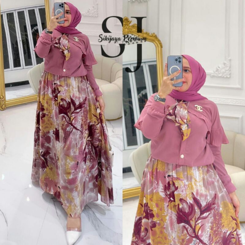 Najwa Plisket One Set Rok