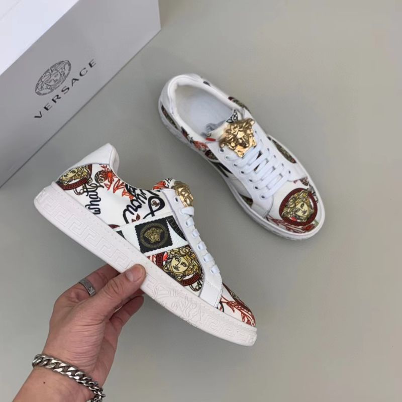 sepatu vers4ce pria sneaker cowok men shoes kets luxury mirror top branded P1SHOES
