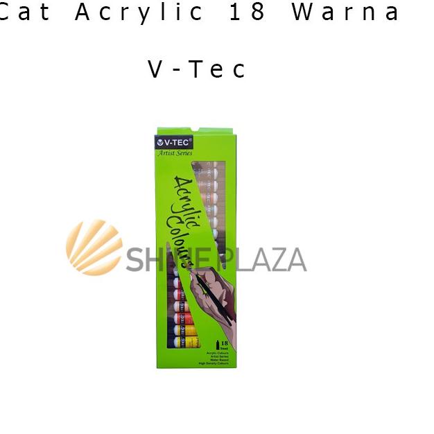 

Update - Cat Acrylic V-Tec 18 Warna Colors - Cat Akrilik VTec Paint Set VT-618A . . . . .