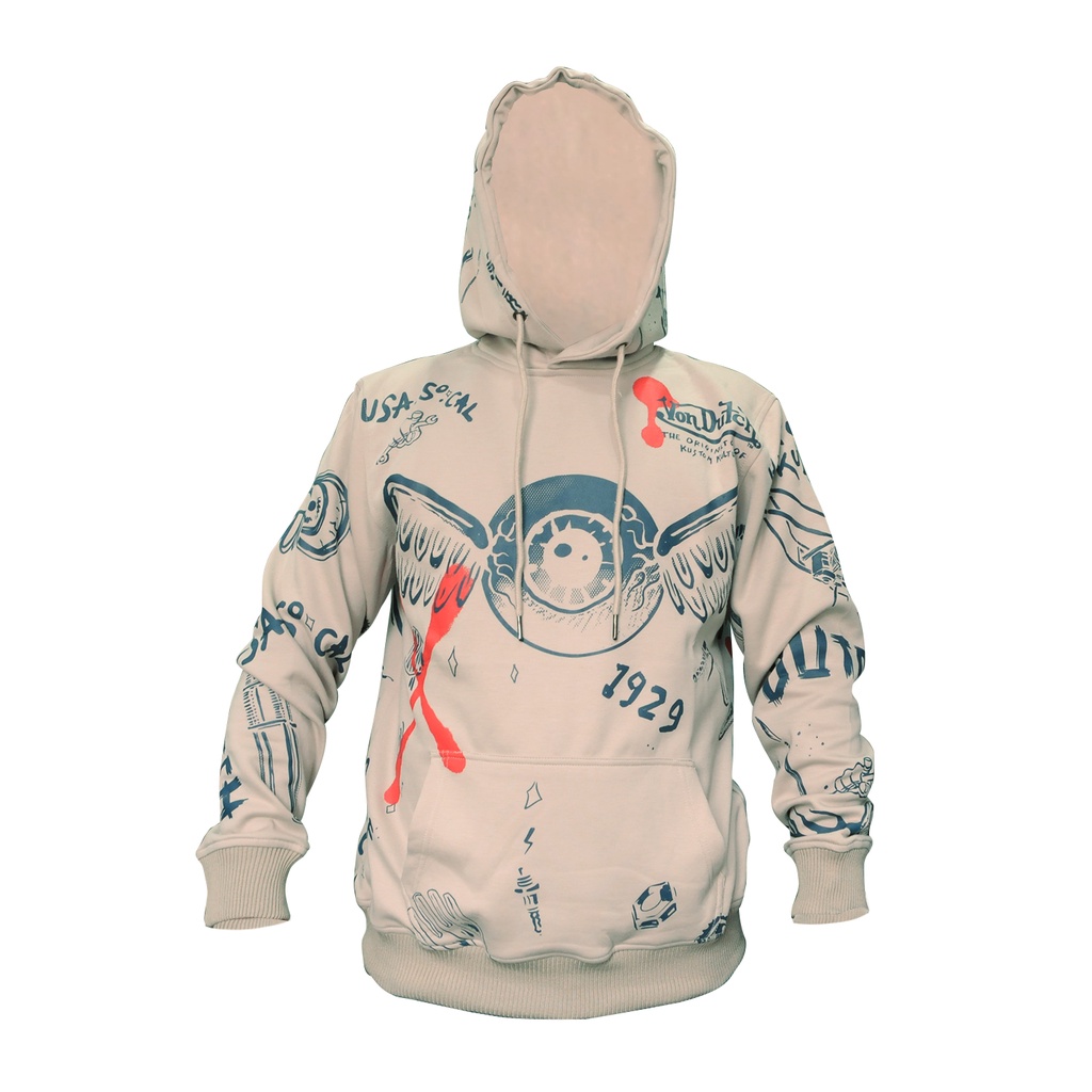 Von Dutch Hoodie 0610 Cream