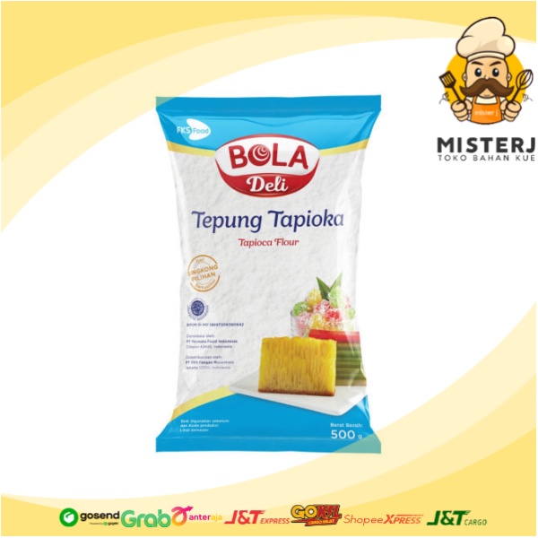 

Bola Deli | Tepung Tapioka | 500 Gram | Tapioca Flour | Singkong Pilihan