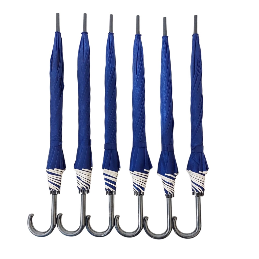 Payung Bahan Nylon Glossy Rangka 8 Jari Otomatis Buka Premium