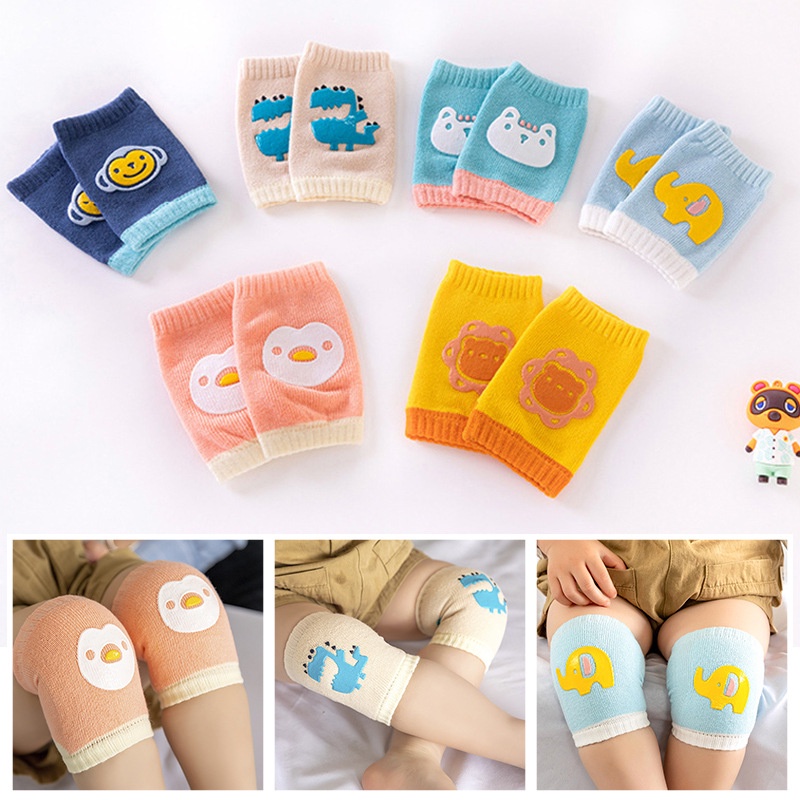 Pelindung Lutut Anak Bayi Anti Slip/Baby Kneepad/Knee Protector Kaos Kaki B237