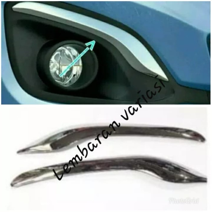 [BISA COD] Garnish Alis List Foglamp Suzuki New Ertiga 2016 / Perlengkapan Variasi Mobil Murah / Aks