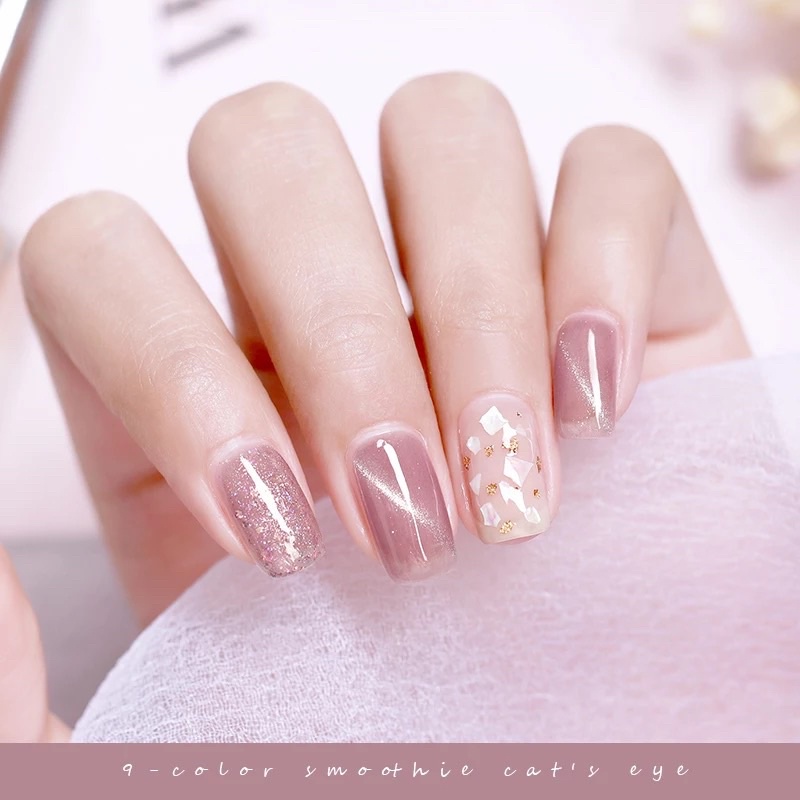 AS ASM Smoothie Cat’s Eye NAILS POLISH GEL KUTEK GEL 15ml Soak Off UV Gel