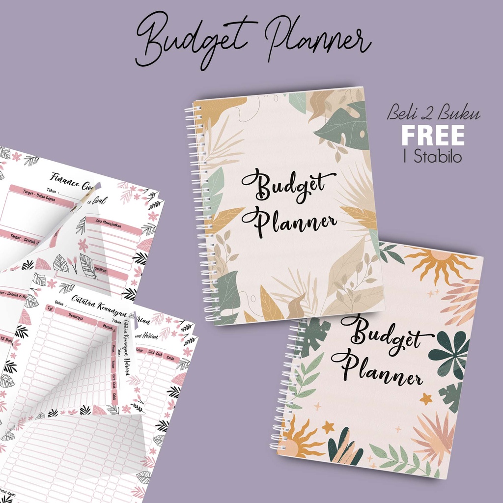 

Hanabi Budget Planner / Financial Planner Beli 2 Buku Gratis Highlighter Kode BP07B