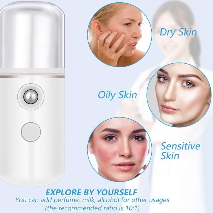 KXJY NANO SPRAY PORTABLE/FACE MIST/READY/BISA COD/AVILSBEAUTY Promo Special