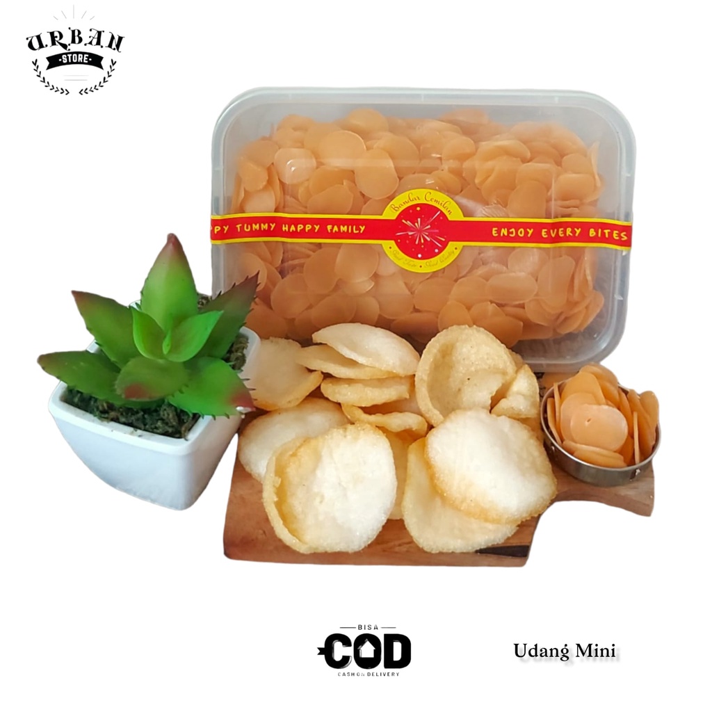 

Kemasan Souvenir - Kerupuk Mentah Krupuk Udang Mini / Premium