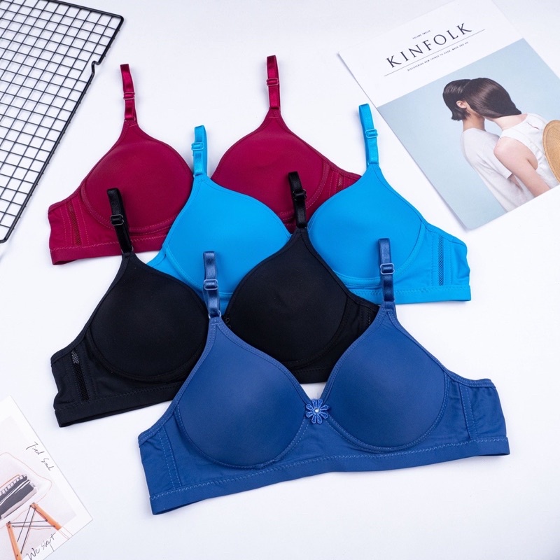 IMPORT Bra Bh Wanita Push Up Tanpa Kawat Pakaian Dalam Wanita VARIASI CUP A DAN B