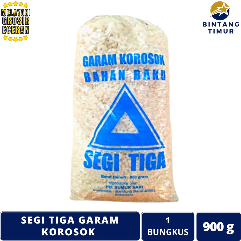 

SEGI TIGA Garam Korosok 900g Krosok