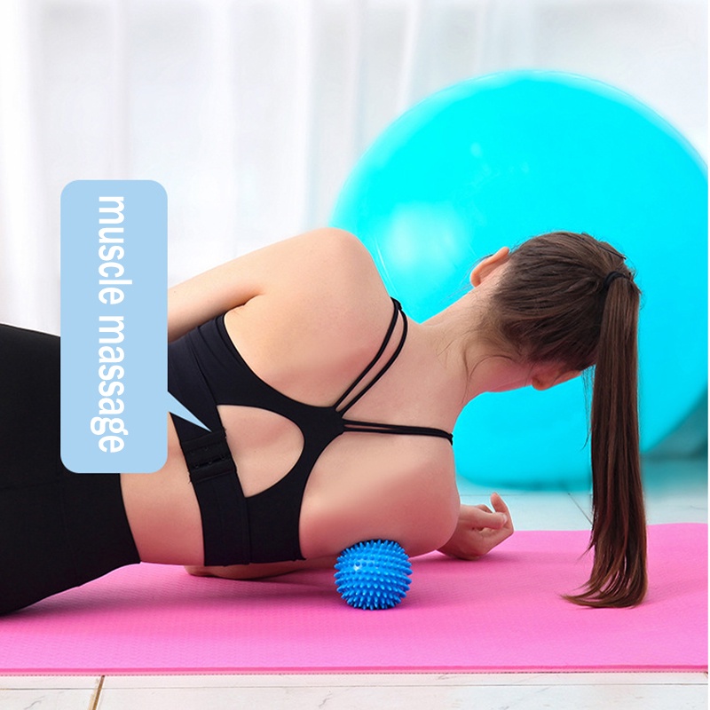 Massage Ball Bola Terapi Akupuntur Spiky Peanut PVC Bola Terapi Stroke/Bola Terapi Kaki/Bola Terapi Tangan/bola Duri Terapi Tangan