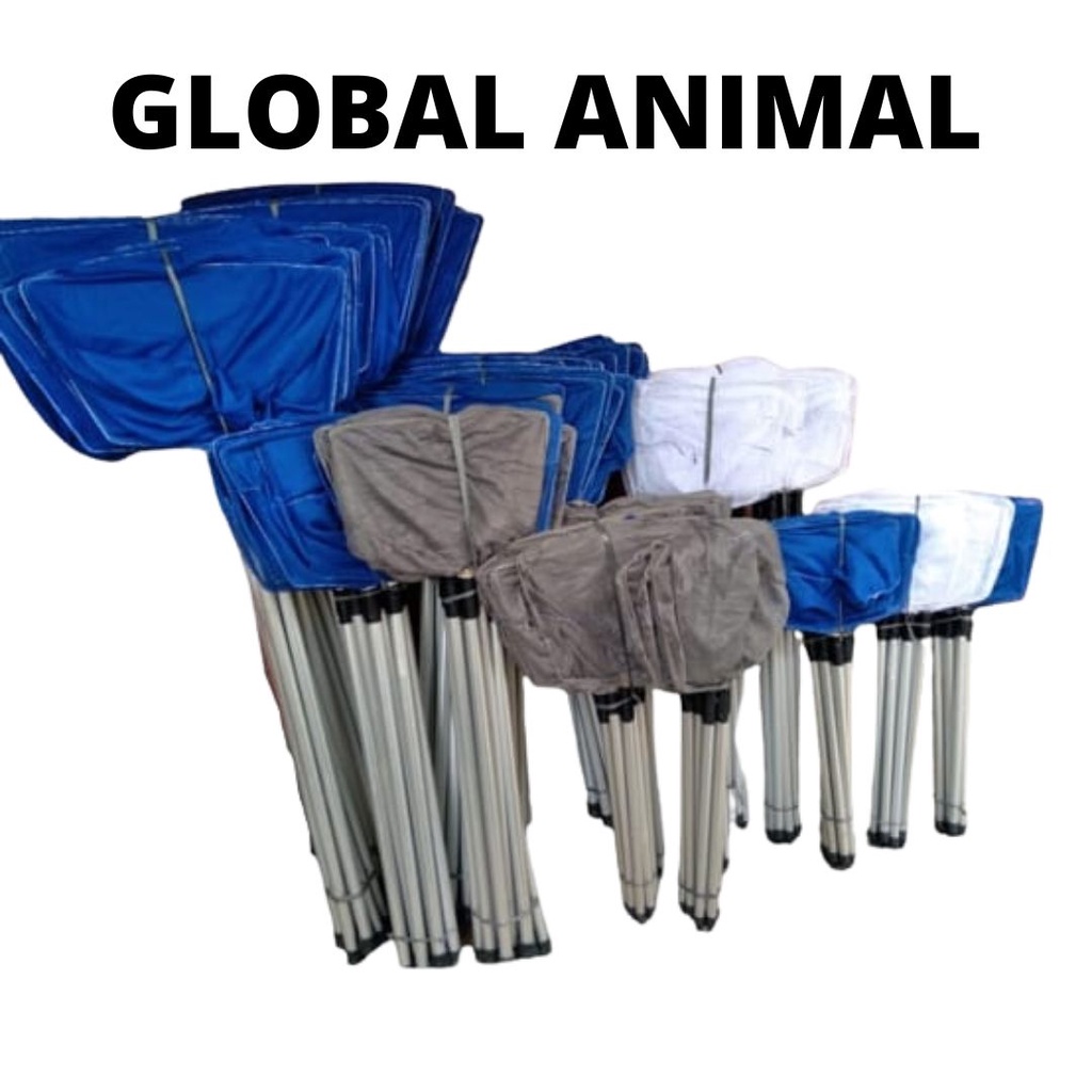 SEROKAN IKAN KOI GAGANG ALUMINIUM 50X100 CM saringan ikan alumunium