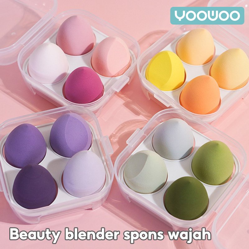 Jual YooWoo beauty blender / spons beauty / spons puff /Spons Blender/ BB Cream Make Up Sponge