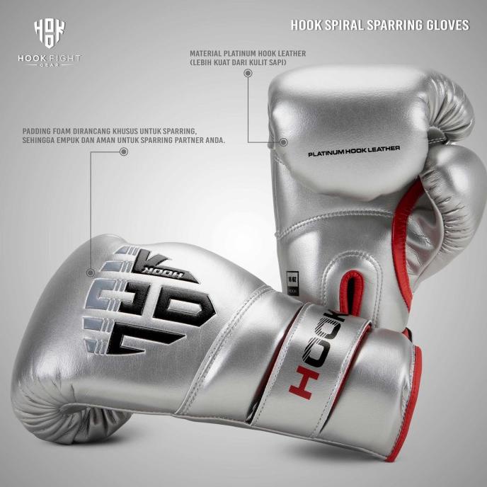 Sarung Tinju Sparring Hook, Sparring Gloves Hook, Sarung Tinju 01
