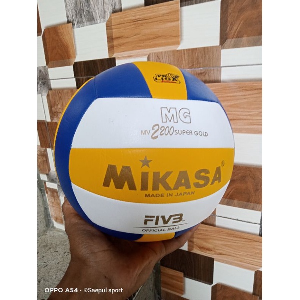 Jual Bola Voli Bola Volley Mikasa Mv Super Gold Proliga Frepentil Jaring Shopee Indonesia