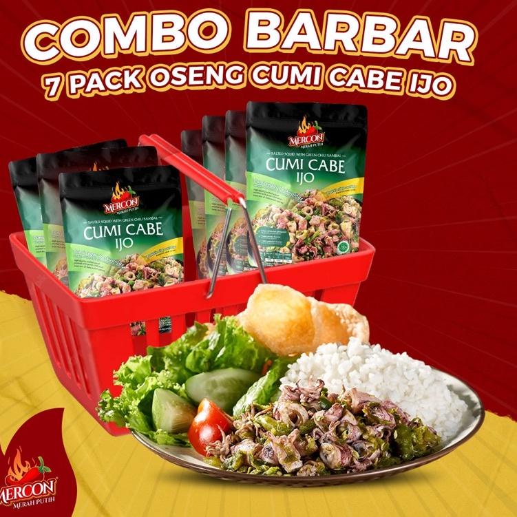 

codeIi7I2--Mercon Merah Putih - Hemat Combo Barbar || 7 x Cumi Cabe Ijo