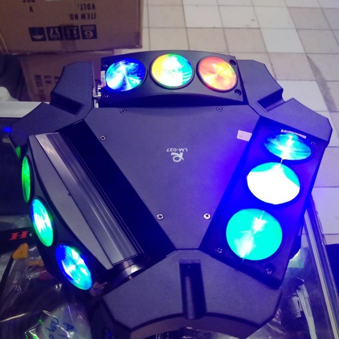 Lampu Moving Head Spider 9X5Watt