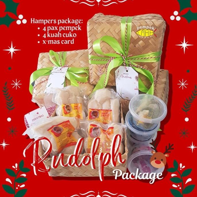 

HAMPERS SPESIAL NATAL/LEBARAN - HADIAH PEMPEK - PAKET 4 PAX EW5346WED