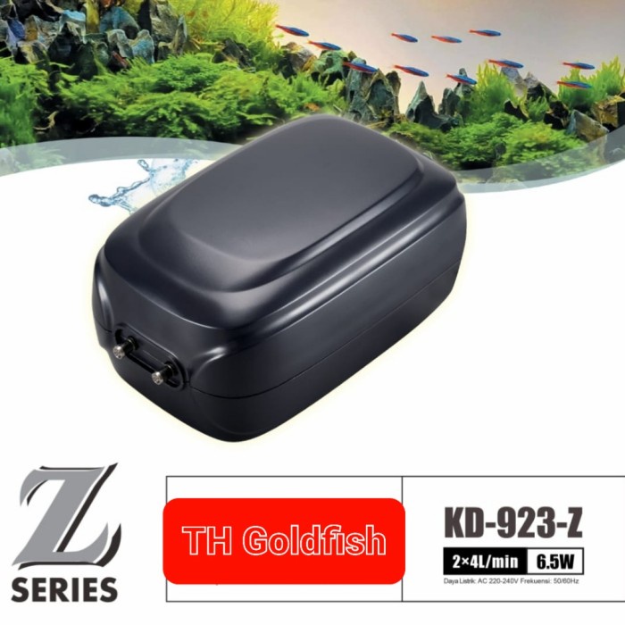 Aerator Airator Mini ORIGINAL Aerator Udara REAL PICT PROMO Aerator Kolam K3V8 Pompa Aquarium Aerato