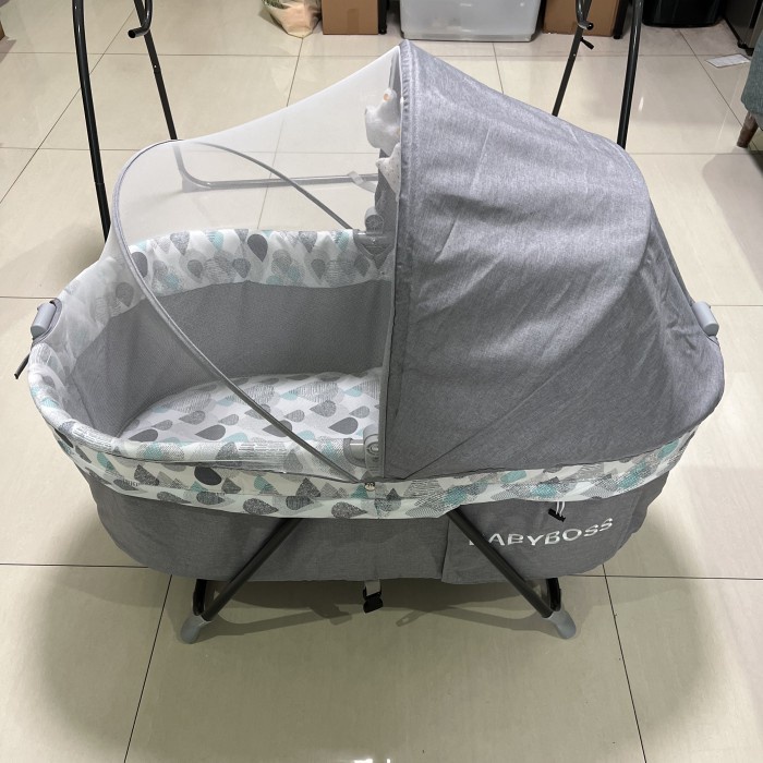 BABYBOSS BS-701 Ayunan Bayi Elektrik Otomatis Baby Swing Bed Ranjang terbaru