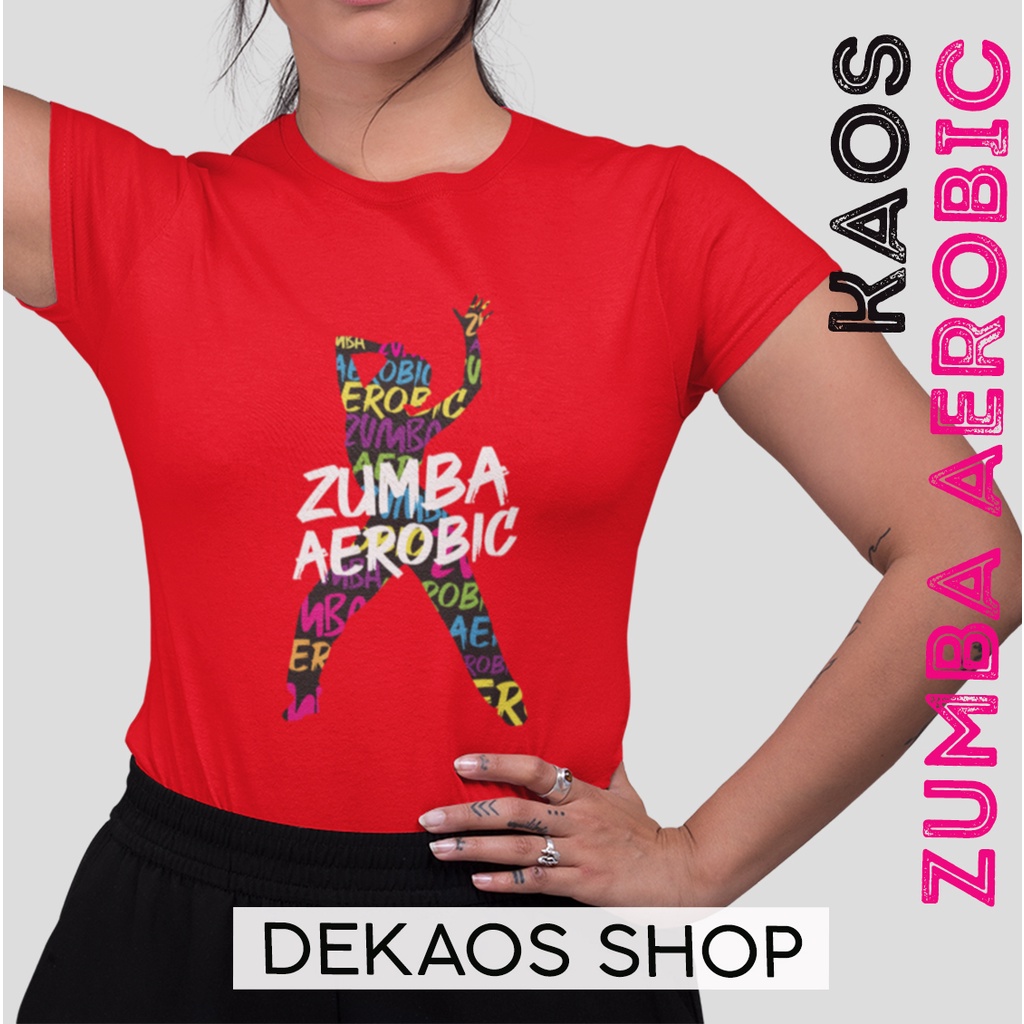 BAJU  SENAM AEROBIC ZUMBA WANITA TERBARU / KAOS AEROBIC WANITA / BAJU SENAM JUMBO / BAJU ZUMBA WANITA / BAJU AEROBIC WANITA / KAOS SENAM WANITA / DEKAOS SHOP ZUMBA AEROBIC 2440 DANCER