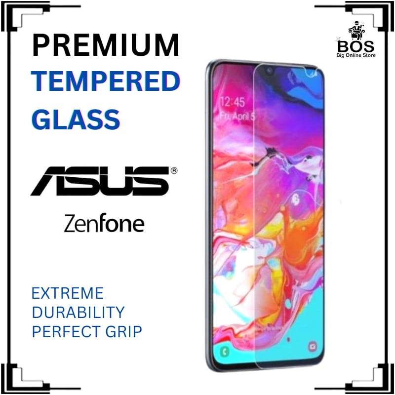 BOS - ASUS ZENFONE MAX PRO M1  |  ANTI GORES KACA / TEMPERED GLASS BENING / TG HP