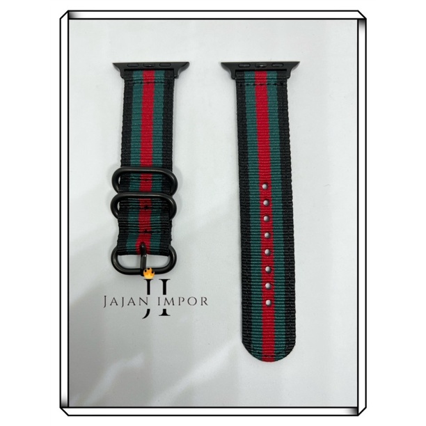 Tali Strap GC Kanvas Nylon Kulit lWatch 3 4 5 6 7 SE 41mm 45mm 42mm Iwo