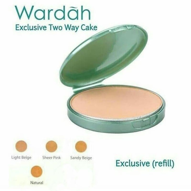 Wardah Exclusive Two Way Cake Refill