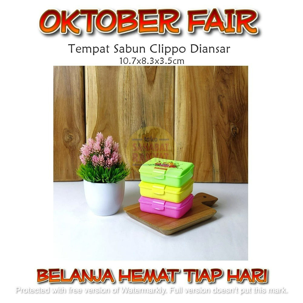 RML1041C Tempat Sabun Clippo Diansari